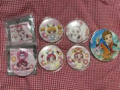 プリキュア ぷりきゅるみ缶バッジ　チャーム　7点セット プリキュア ぷりきゅるみ缶バッジ チャーム 7点セット - メルカリ