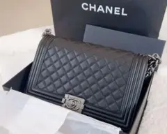 CHANEL ボーイシャネル　ハンドバッグ　ラージサイズ♡のサムネイル