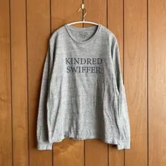 ロゴロンT グレー M