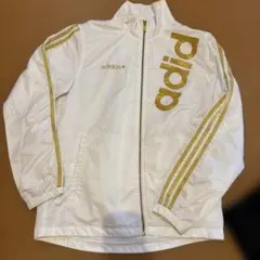 adidas ホワイトジャージ セットアップ