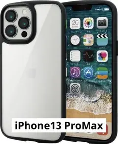 iPhone 13 Pro Max ケース 黒 スマホケース iPhoneケース