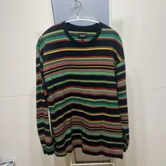 BEAMS ストライプ 長袖カットソー S