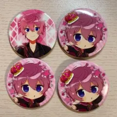 すとめも10 さとみ　缶バッジ