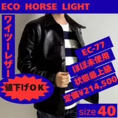 ワイツーレザー⚪️Y'2 LEATHER⚪️エコホースライト⚪️EC-77⚪️40のサムネイル