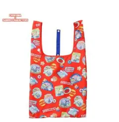 ちいかわ サンリオ sanrio エコバッグ スーパーマーケット オレンジ