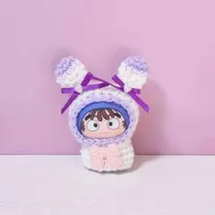 ぷちぬい ぬい服 ラベンダー うさぎ