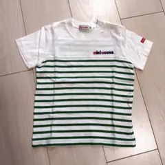 ミキハウス　ストライプ Tシャツ