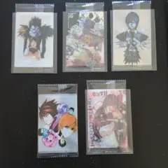 デスノート ウエハースカード　5枚