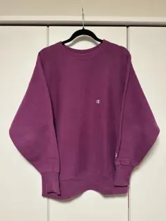 Champion リバースウィーブ　90s USA製 トリコタグ　紫 パープル