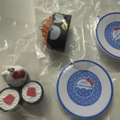 サンリオキャラクターズ お寿司キーチェーン 2点セット