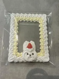ホイップデコ 硬質ケース トレカケース 犬 ホワイト