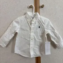 Ralph Lauren ボタンダウンシャツ 12M ホワイト