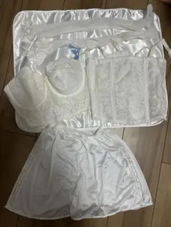 ホワイト ブライダルインナーセット