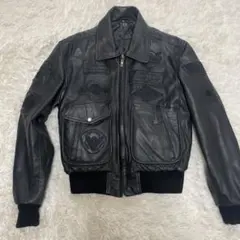 DEGNER デグナー　レザージャケット16WJ-10C ブラック　G1 A2