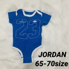 JORDAN ジョーダン ロンパース 半袖 青 65-70サイズ 3-6Mのサムネイル