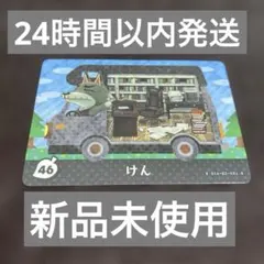 【新品未使用】あつ森 どうぶつの森 amiiboカード 46 けん