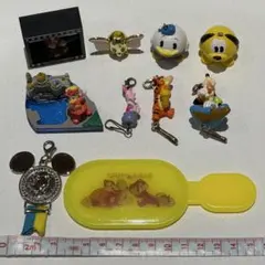 ディズニー キャラクター ストラップ フィギュア 10種セット
