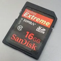 SanDisk Extreme 16GB SDカード