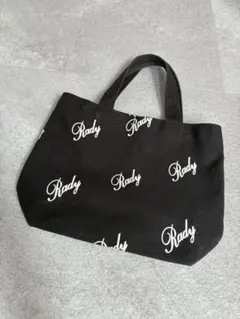 【匿名配送】Rady トートバッグ ミニ　ブラックのサムネイル