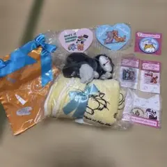 Happyくじ Disney LAST賞 ルシファー ぬいぐるみ付きブランケット