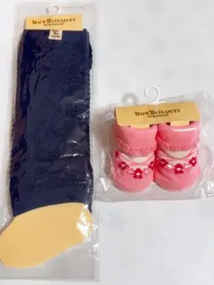 【新品未使用】MIKIHOUSE ベビー ソックス＆レッグウォーマーセット