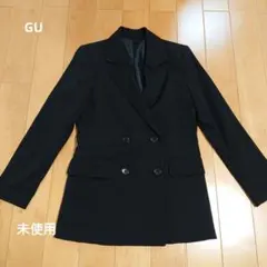 GU  ブラックジャケット  XSサイズのサムネイル