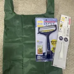 DELISH KITCHEN キャベツピーラー　シリコーンスプーン　エコバッグ