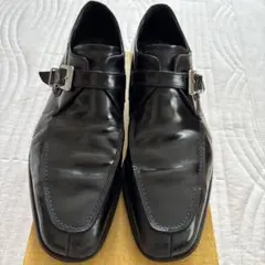 REGAL】23DR Uチップ シングルモンク ビジネスシューズ 新品 黒 - メルカリ