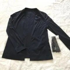 green label relaxing　ノーカラージャケット　薄手　新品のサムネイル