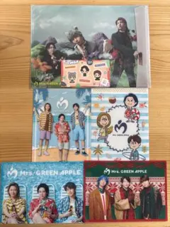 Mrs. GREEN APPLE クリアファイル、シートセット