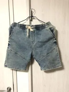 値下げしました　ZARA スウェットデニムショーツ　スウェットハーフパンツ