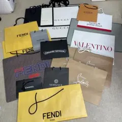 ハイブランド紙袋18枚プラス1枚