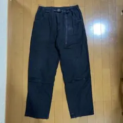 A19638 美品 グラミチ ダブルニーワイドクライミングパンツ 濃紺 L