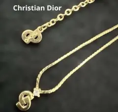 極美品✨ Dior ディオール ネックレス 喜平 チェーン ゴールド 2052