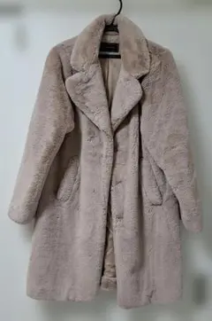 alicia PAGEBOY ベージュ毛皮コート