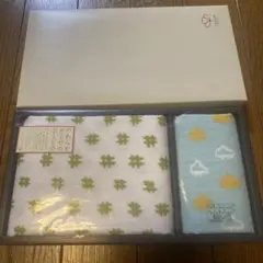 柔らかいガーゼタオルセット 2枚