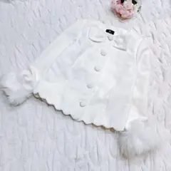 ピンク ダッフルコート