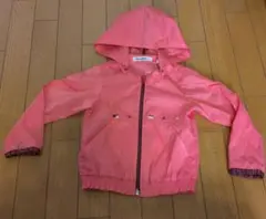 ファミリアピンク フード付きパーカー