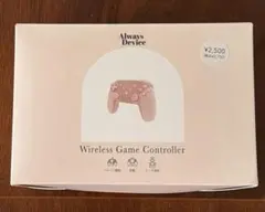 3COINS ワイヤレス コントローラー ピンク Switch用 スリコ