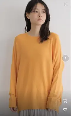 AMERICAN HOLIC クルーネックコクーンニットプルオーバー