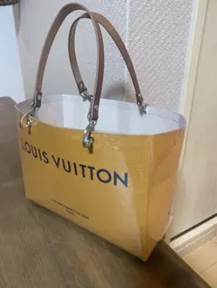 LOUIS VUITTON オレンジショップ袋 ビニールカバーショッパーバック