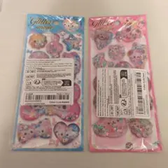 新品　ウォーターシール　平成　シャカシャカ　2点セット　くま　うさぎ　②