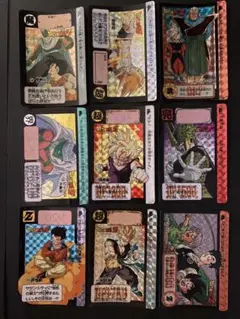 金*裕様 26日まで ドラゴンボール カードダス 9枚まとめ 当時物 本弾 限定