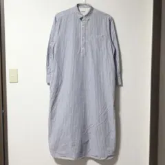 ビームスボーイ　ワンピース　ロングシャツ　ストライプ