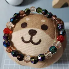 ブ521A　アンティークピザ（約16-17号）ハンドメイド・ブレスレッド