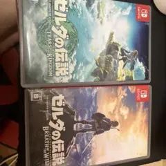 Switch ゼルダの伝説 ブレワイ ティアキン 2本セット - メルカリ