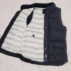 Sunny Clouds サニークラウズ ダウンベスト ヘリンボーン 肉厚 M