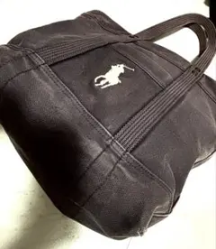 Polo Ralph Lauren キャンバストートバッグ ダークグレーのサムネイル