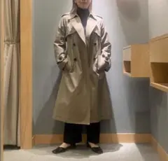 デミルクスビームス / コットンシャンブレー トレンチコート　アローズ好きにも