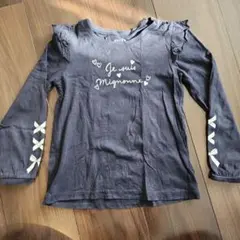 any FAM 長袖Tシャツ ネイビー
